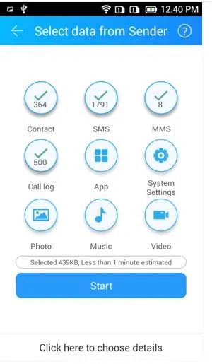 CloneIt - نقل البيانات بين جهازي iOS وAndroid