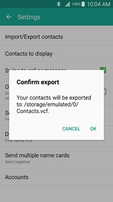 Transfer contacts from Samsung to Samsung-image for step 9