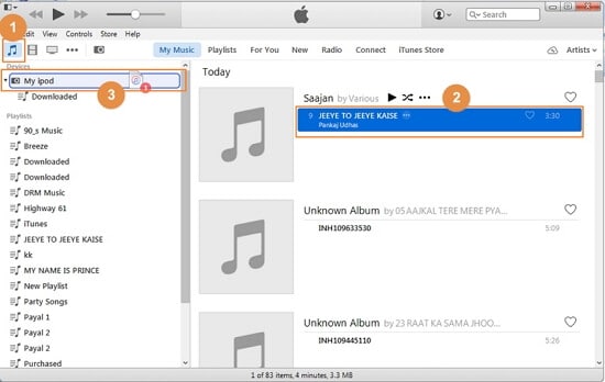 Transfer Music from Windows Media Player to iPod Using iTunes