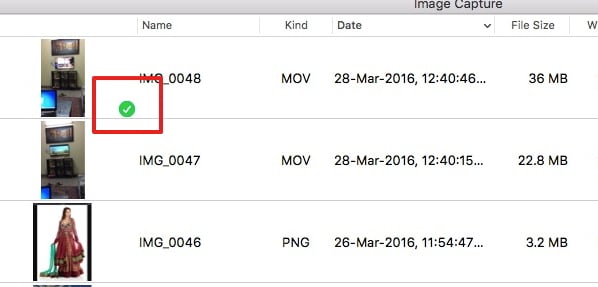  Transférer des films de l'iPad vers Mac avec Image Capture - Transfert de vidéos 