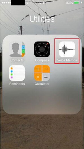 Transfer iPhone Voice Memos via Email/MMS