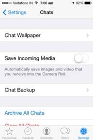 backup whatsapp messages-Chat Backup
