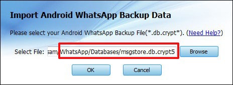 whatsapp backup extractor-Select the encrypted backup file