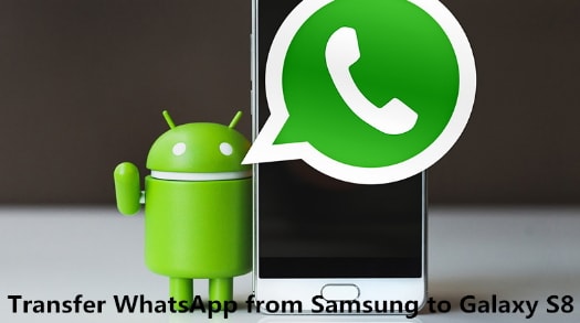 How to transfer whatsapp from Android to Samsung S9/S8