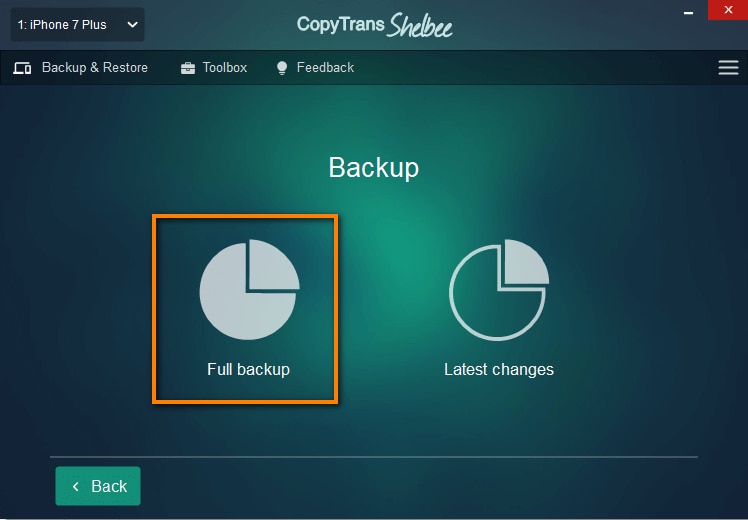 software copytrans para backup de iphone
