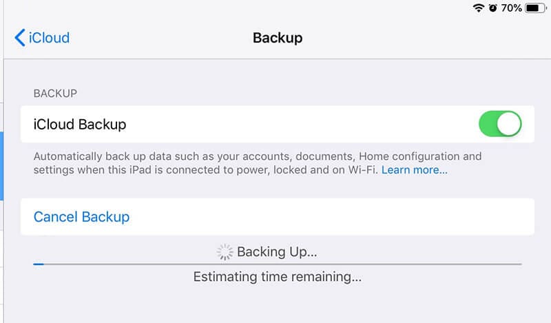 icloud backup