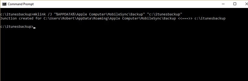 change iphone backup location in win