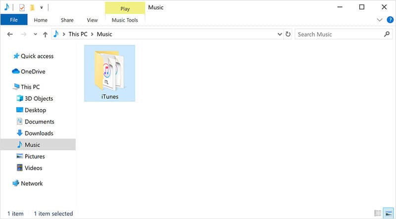 itunes folder