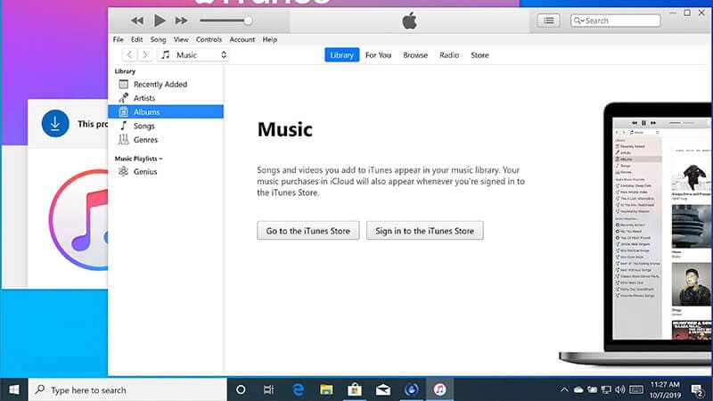 Abre iTunes 