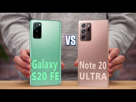Samsung s20 FE vs. Galaxy Note 20