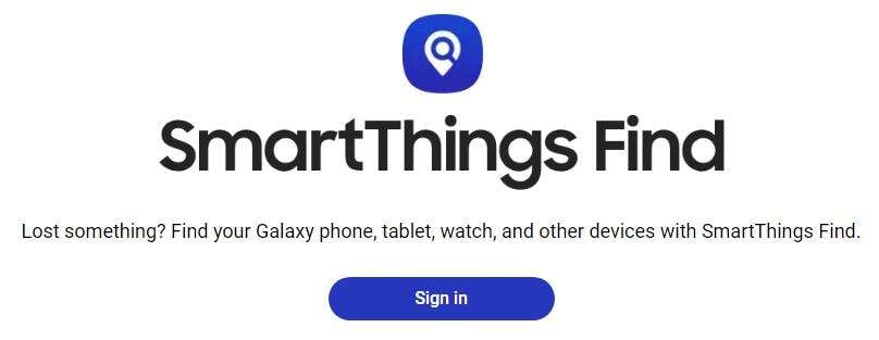 using smartthings find to turn off samsung device