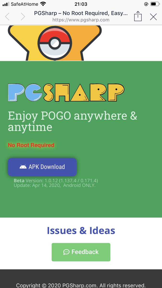 stepwise to download pgsharp