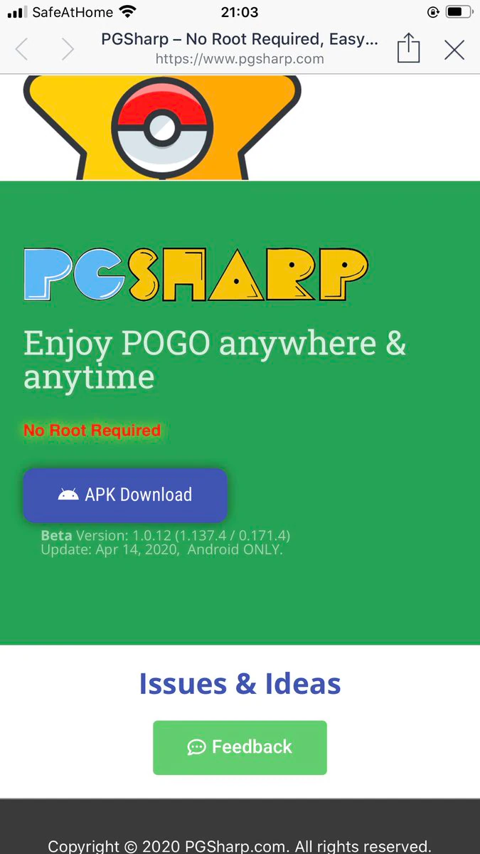 PGSharp APK Download for Android Free