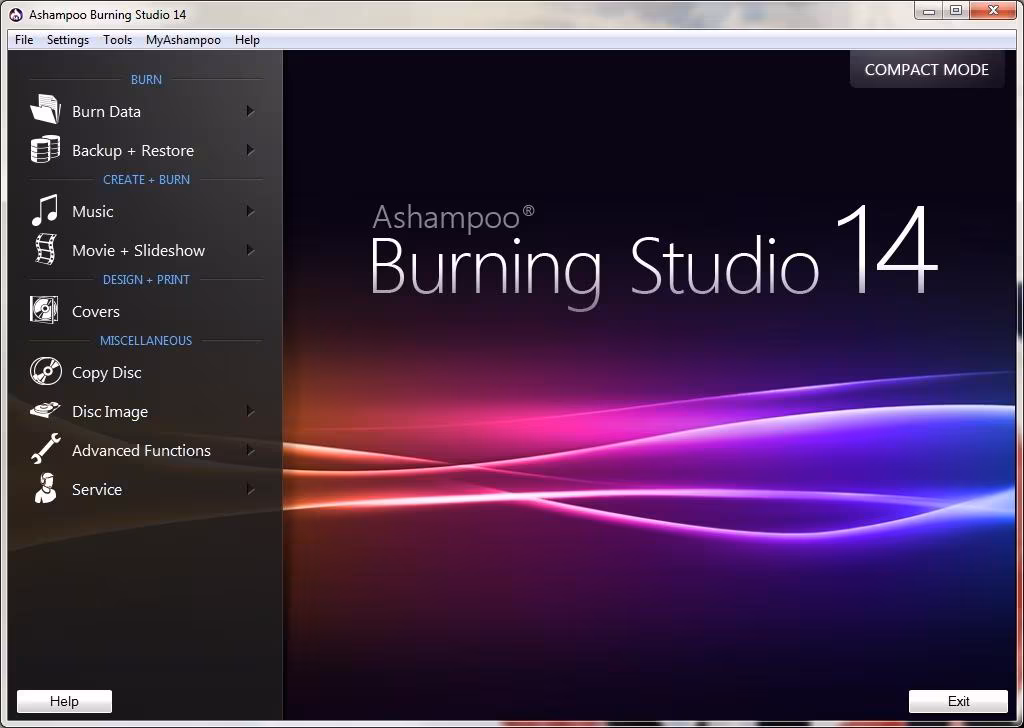 StarBurn CD/DVD/BR Burning