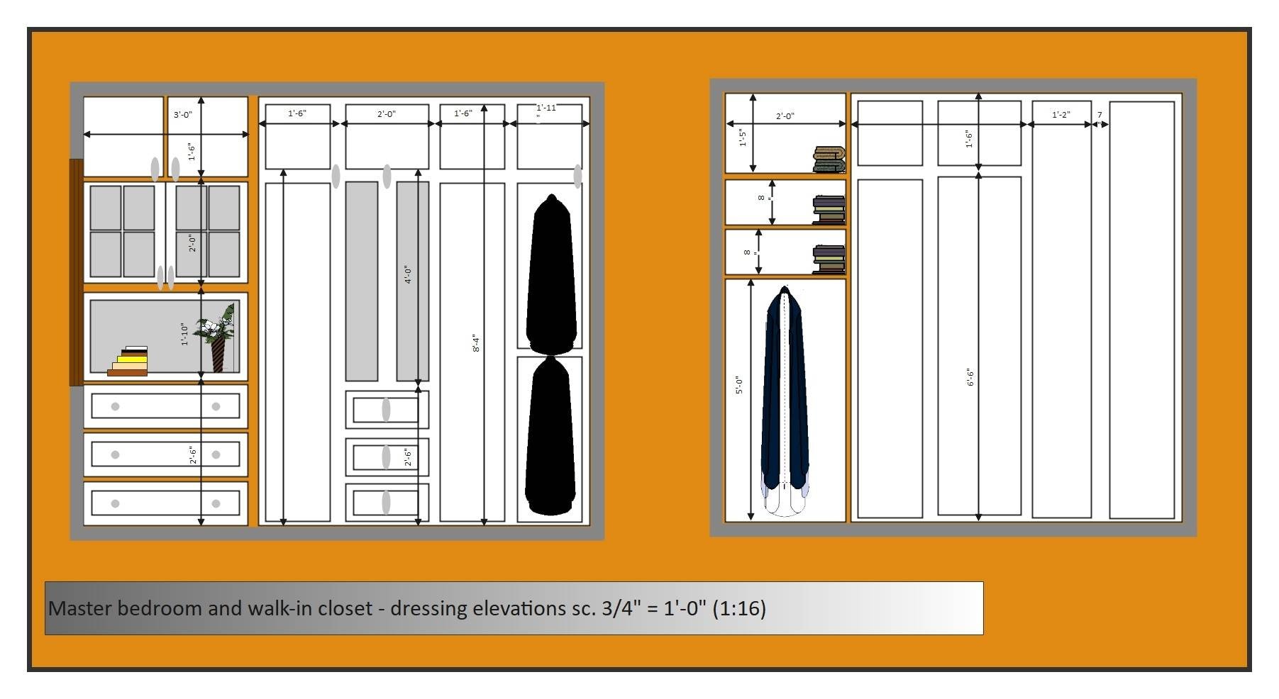 master bedroom closet design
