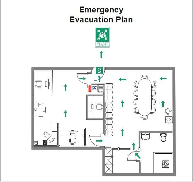 simple emergency evacuation plan