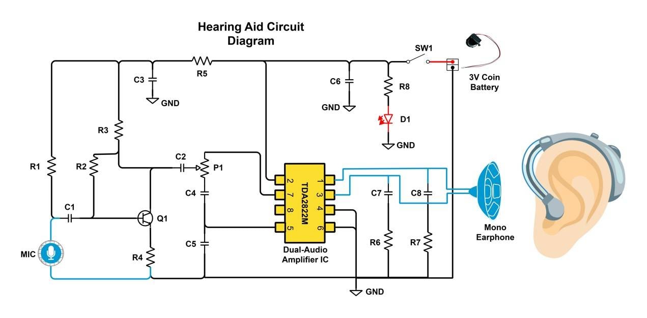 Hearing-Aid-Circuit-Diagram-Template-4