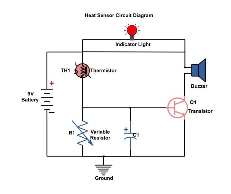 heat-sensor-circuit-diagram