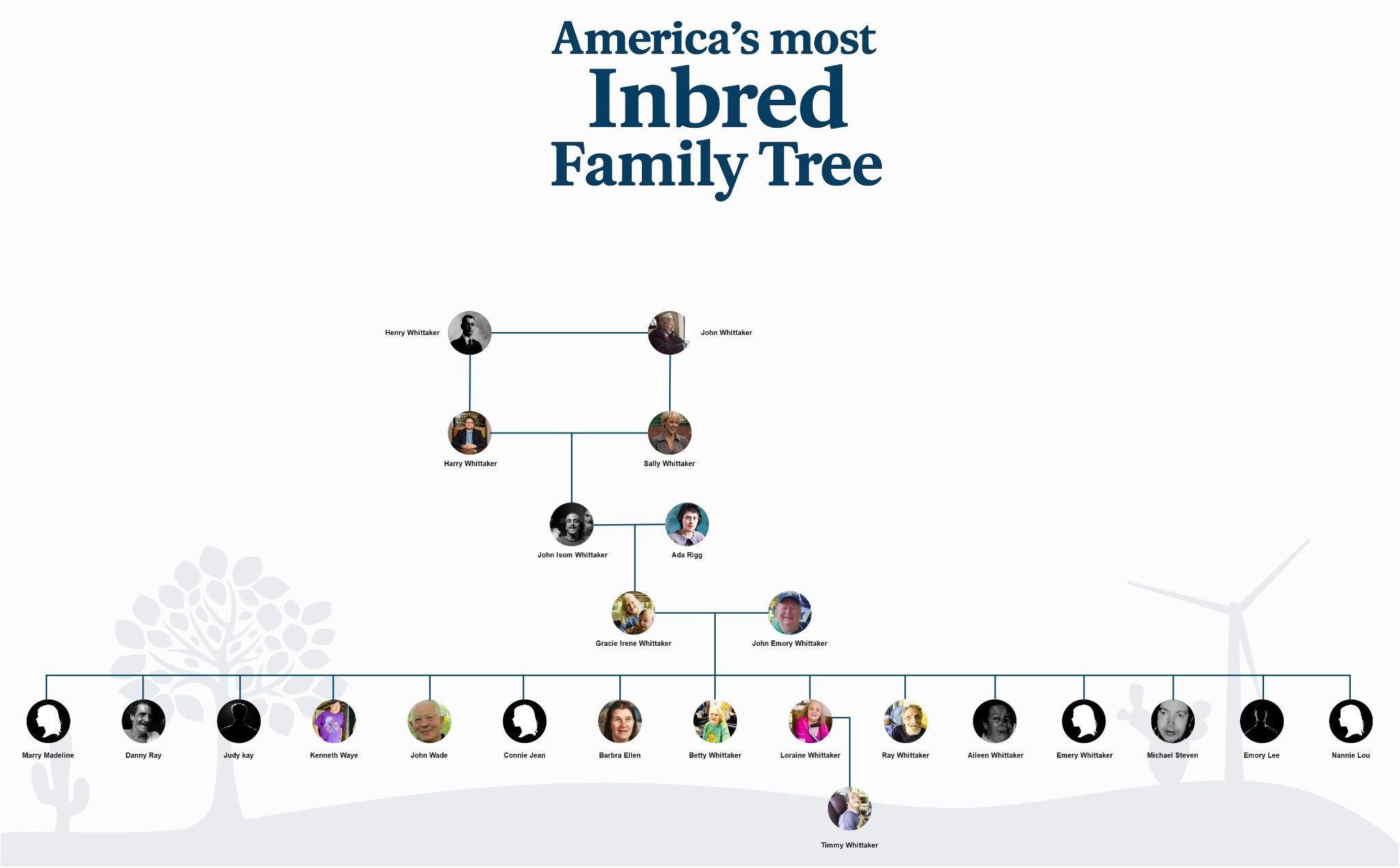 americans most inbred family tree