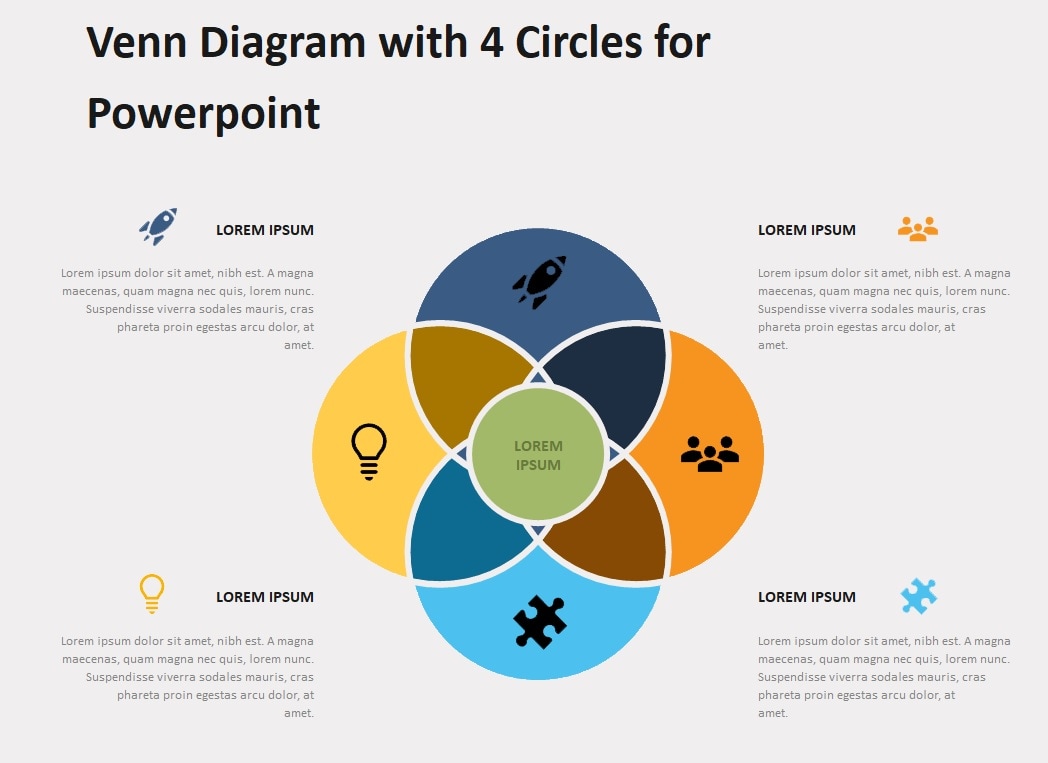 4-circle venn diagram template 03
