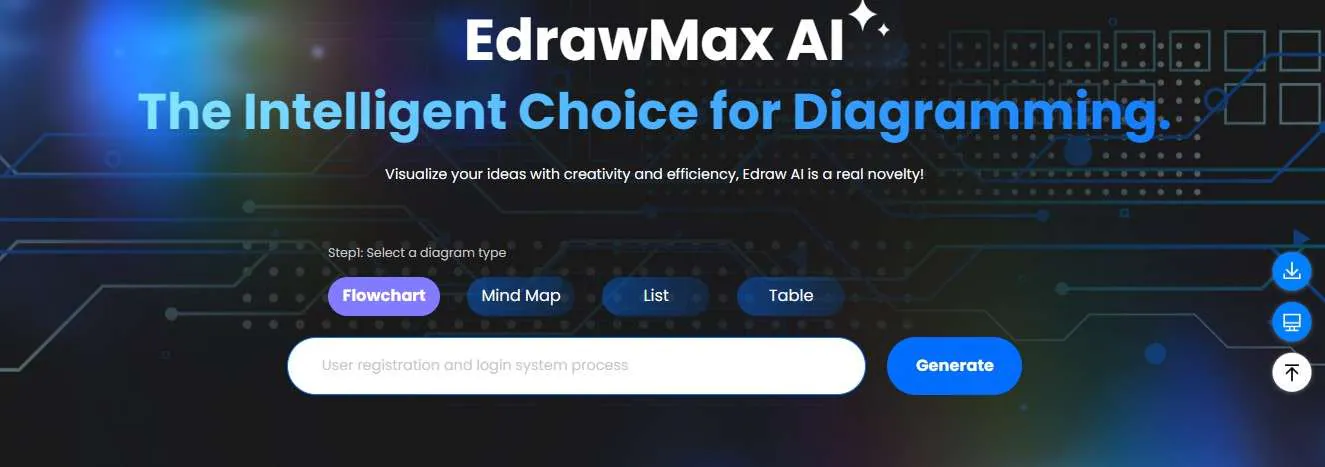 edrawmax como generador de diagramas con ia