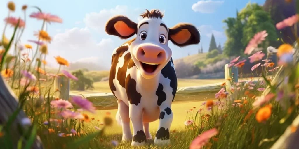 ai generated cow