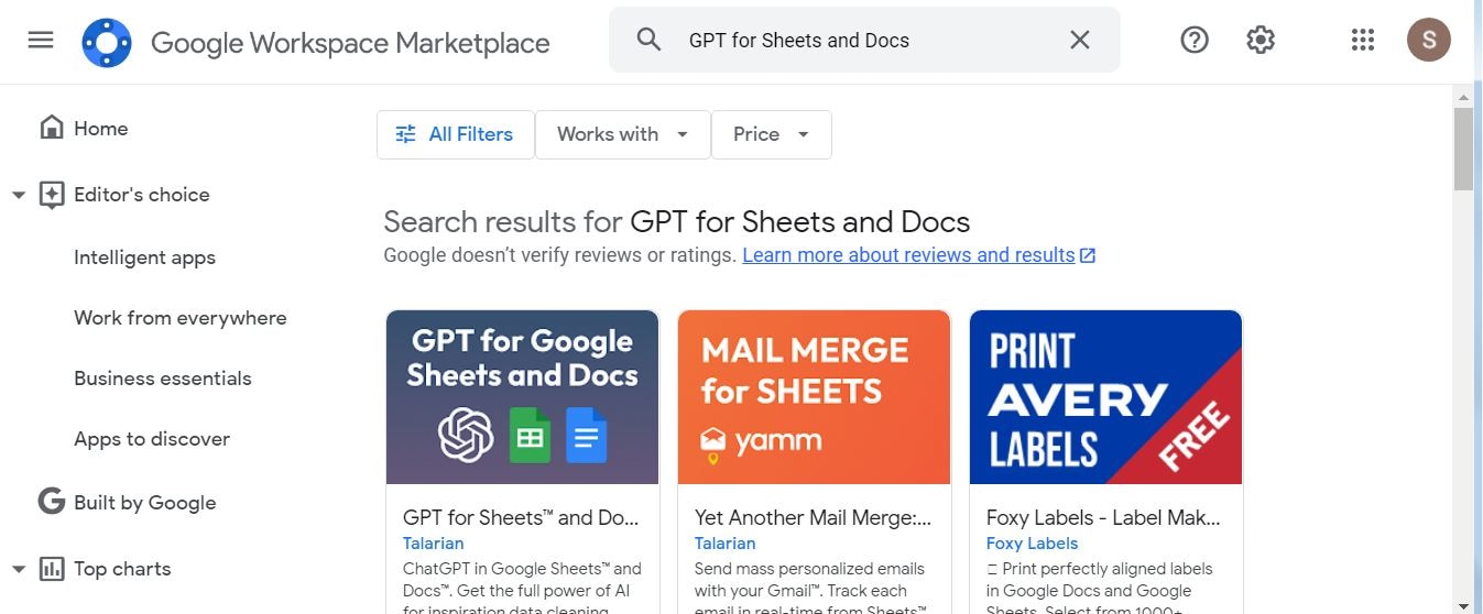 lanzamiento de google workspace marketplace