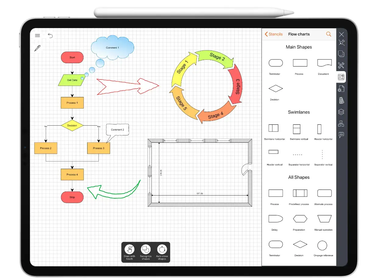 interfaz de prueba de grapholite