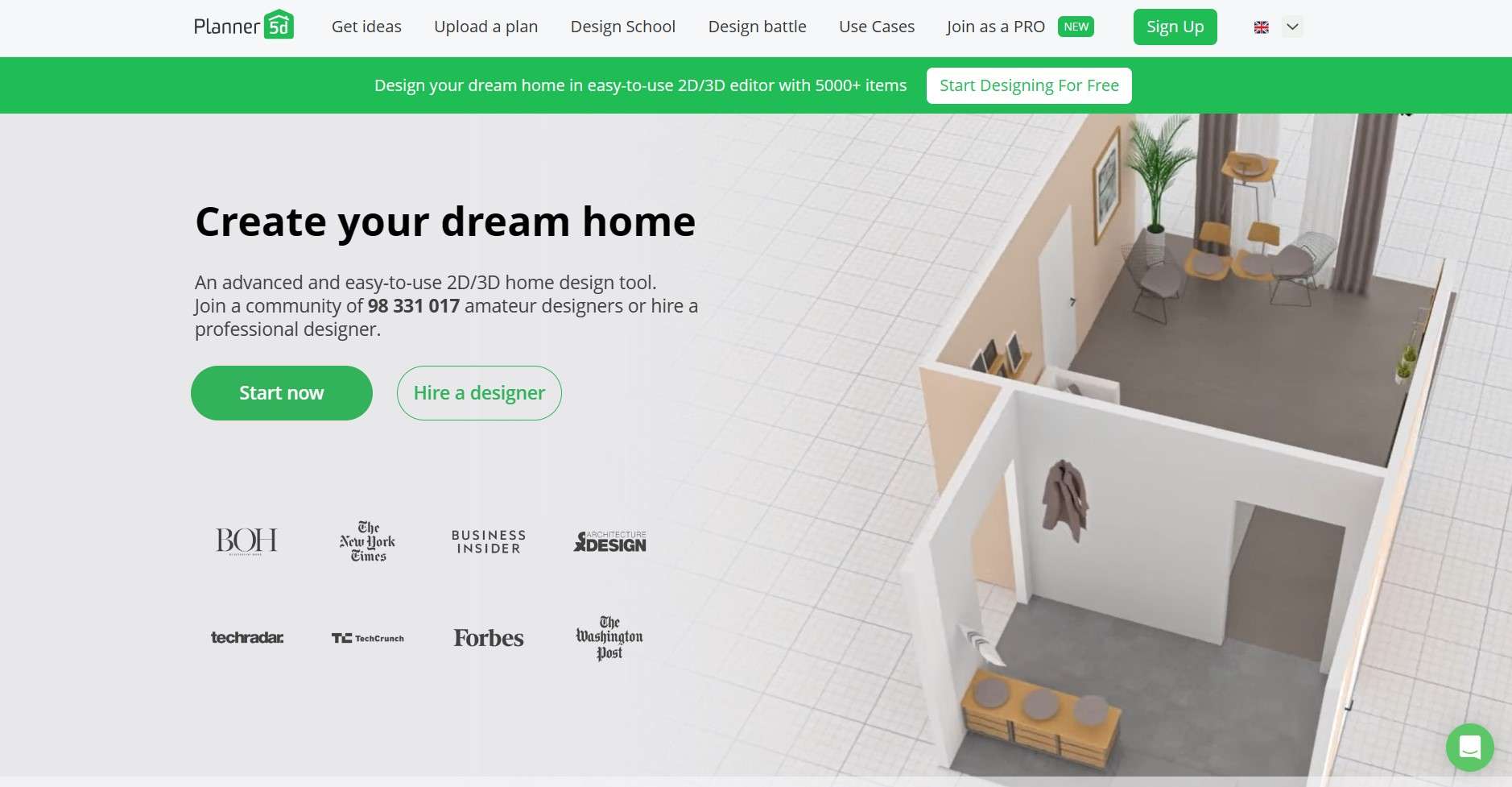 planner 5d best free home design program