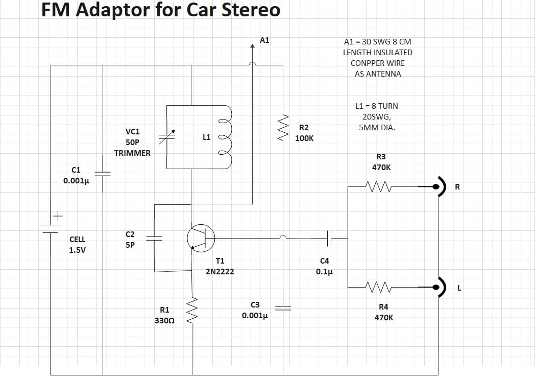 FM Adaptor Circuit