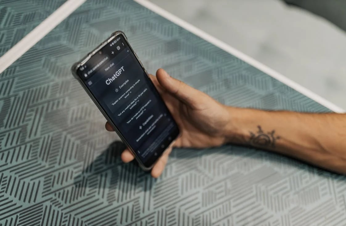 chatgpt on mobile device