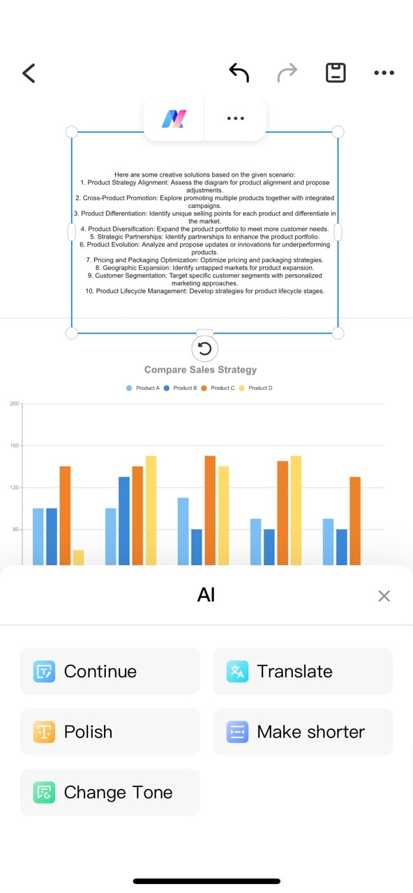 edraw ai per l'analisi dei diagrammi