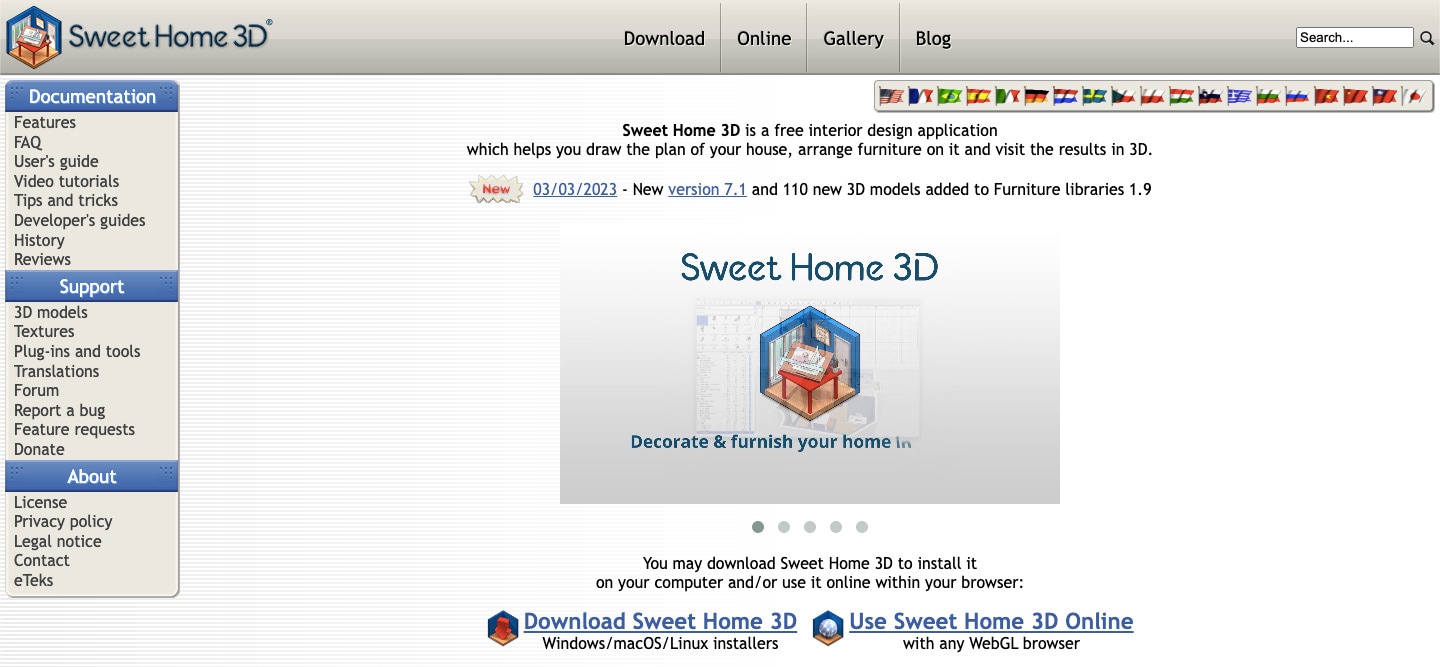 sweet home 3d design with comfort