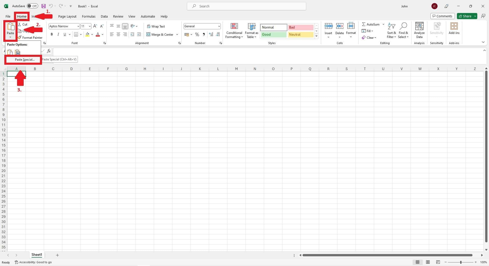 conversion d'un fichier Visio en Excel