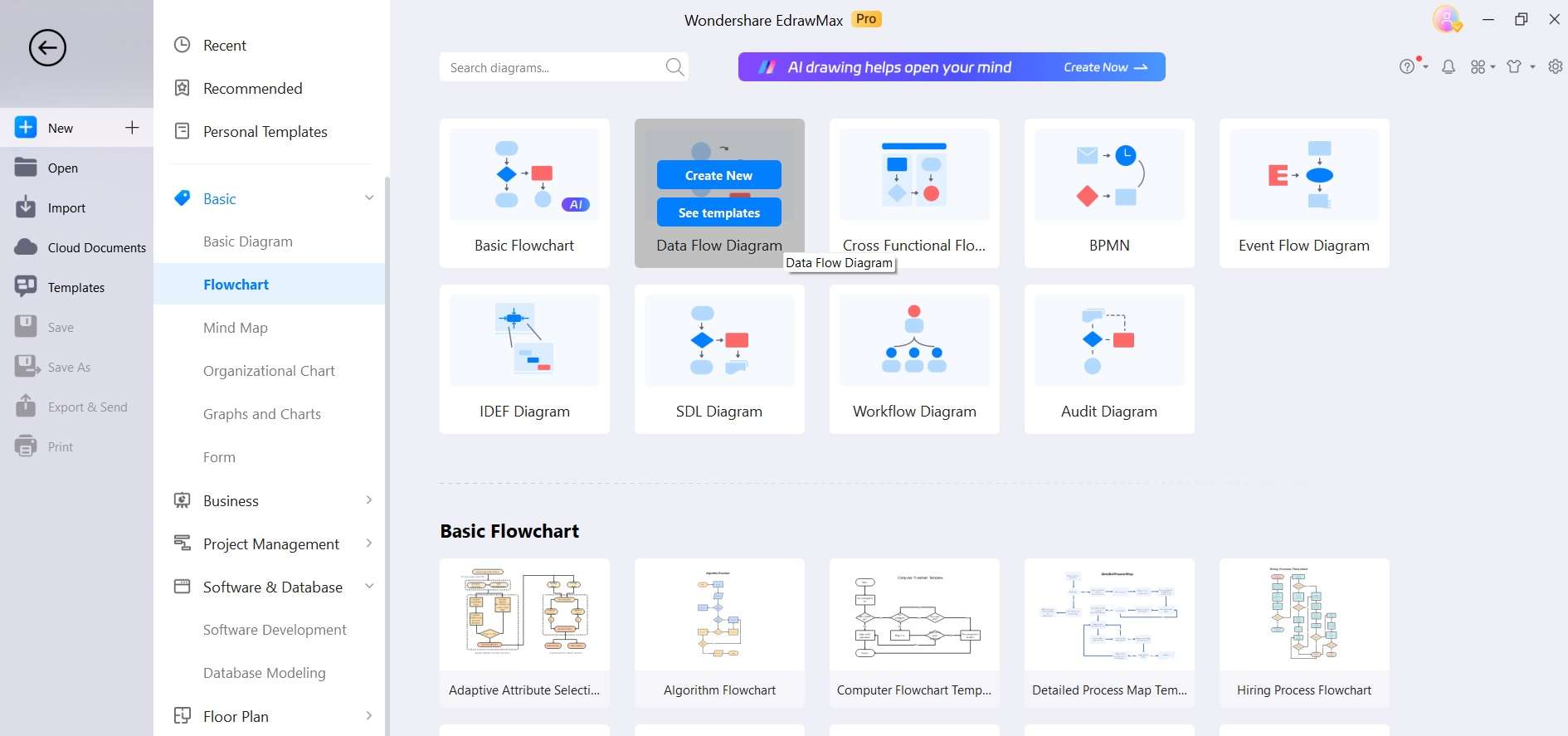 crear dfd en edrawmax