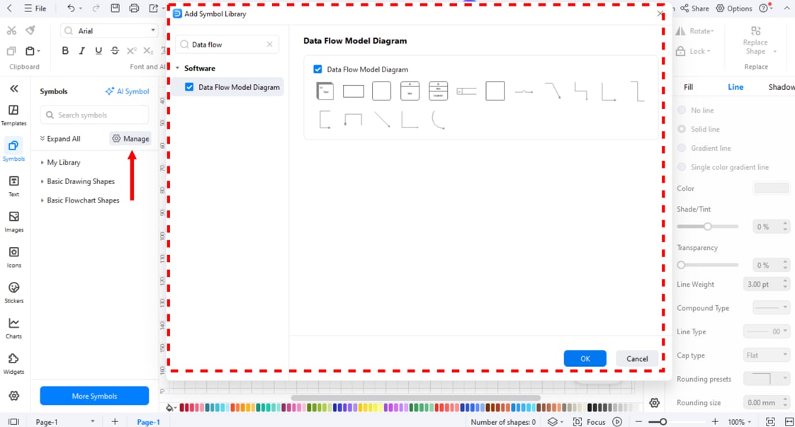 add-dfd-symbols-from-library