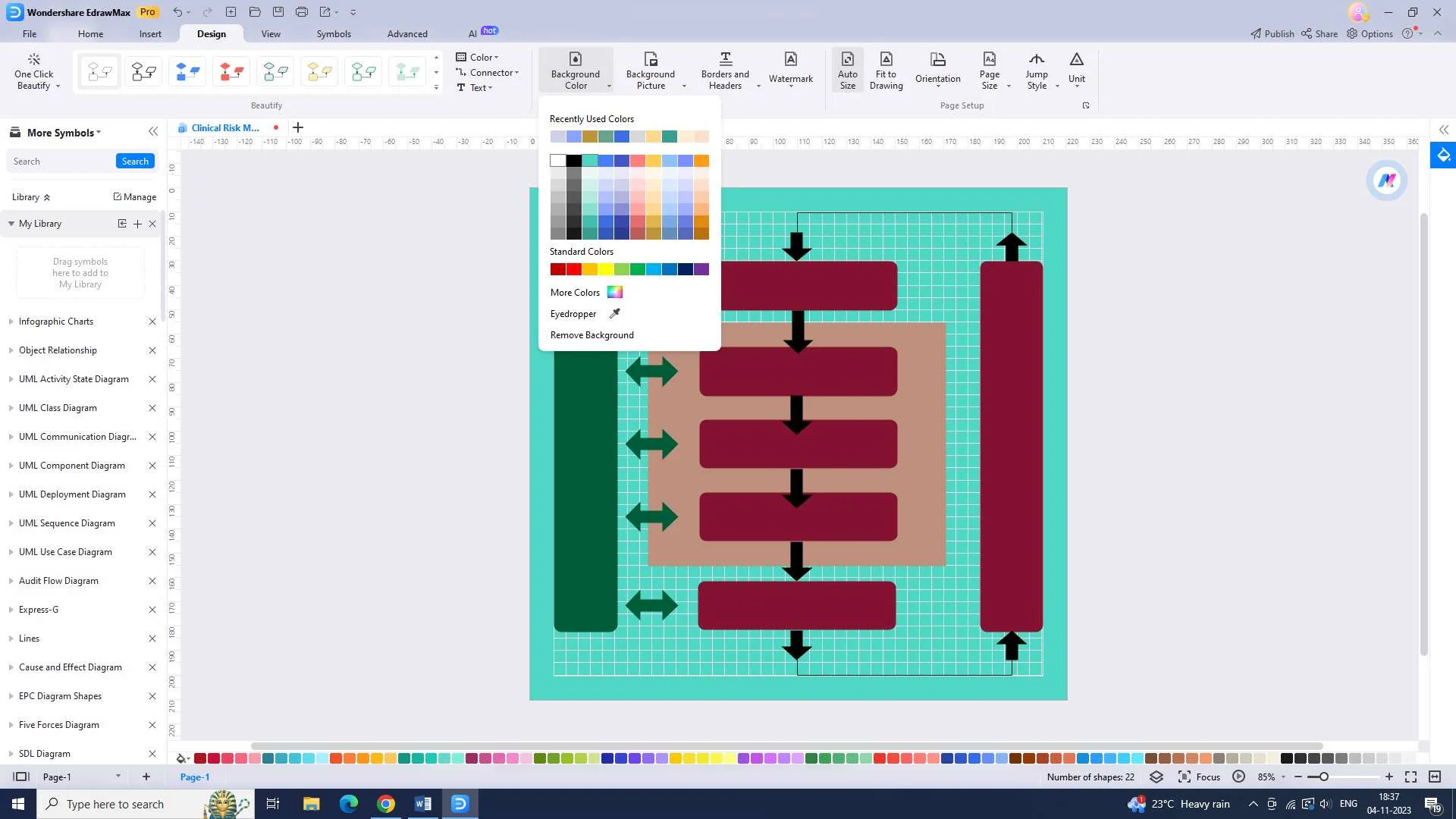 customizing the template