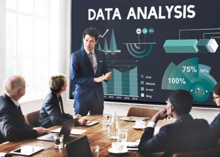 Analyse des données réunion d'affaires