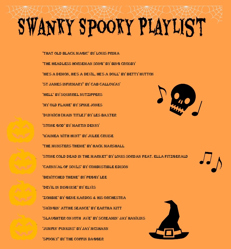 Halloween Song List