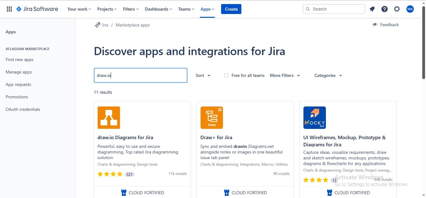 drawio app for jira download