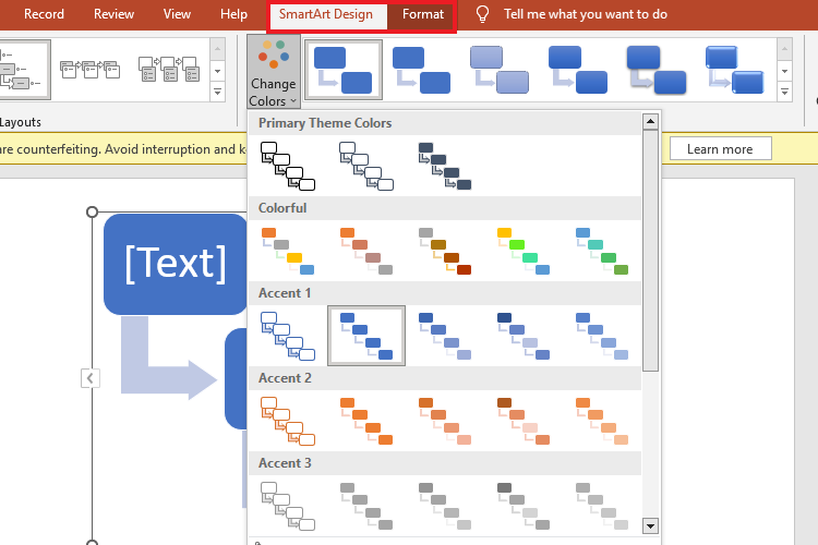 personnaliser-thème-organigramme-powerpoint