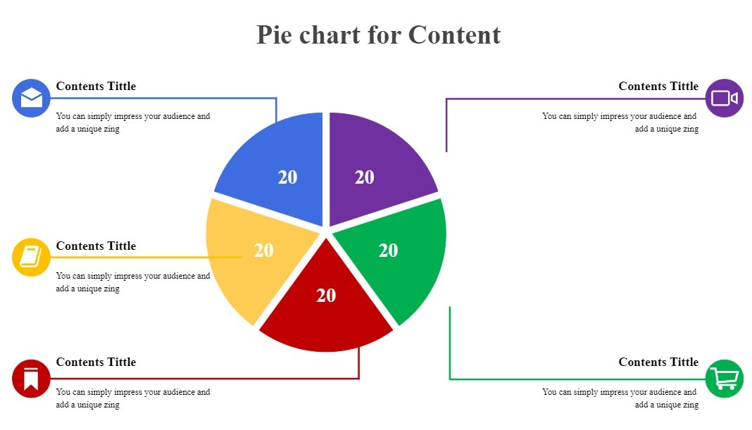edrawmax colored pie chart template