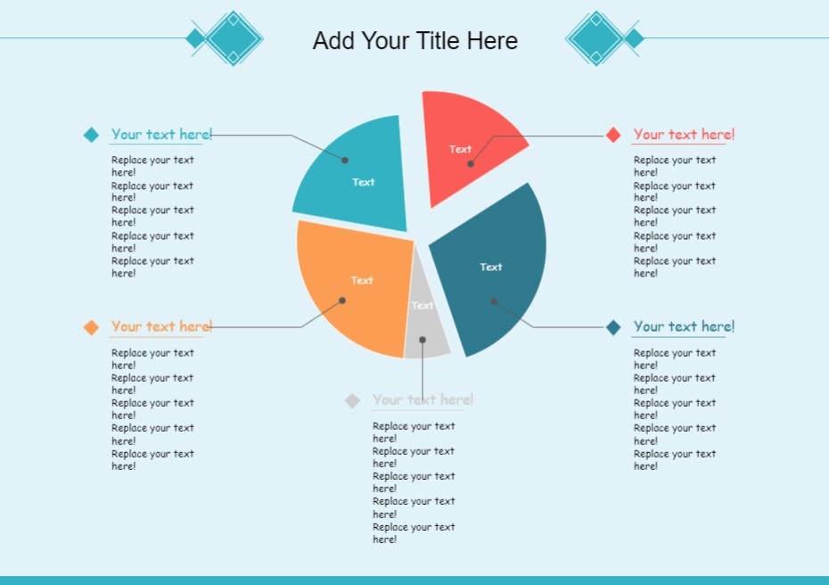 Pie Chart Example for Website Traffic Sources