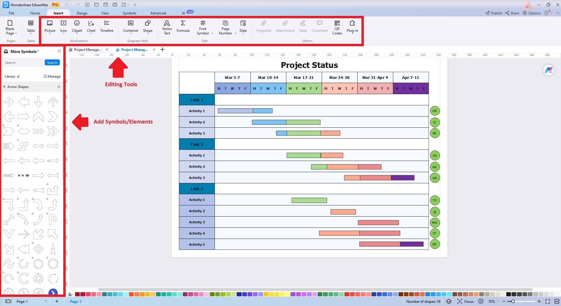 How To Personalize Your Project Management Chart