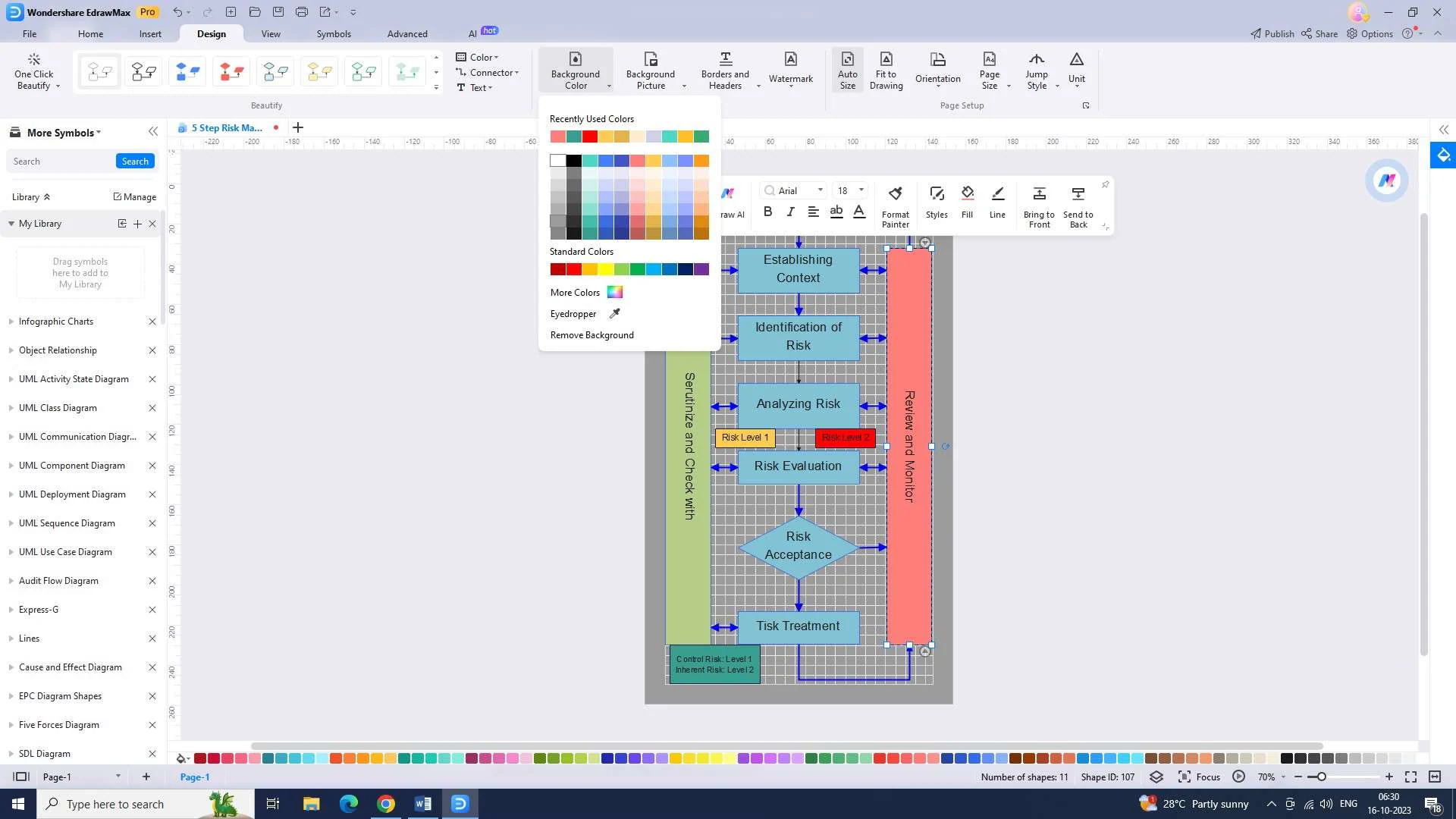 customizing the chart