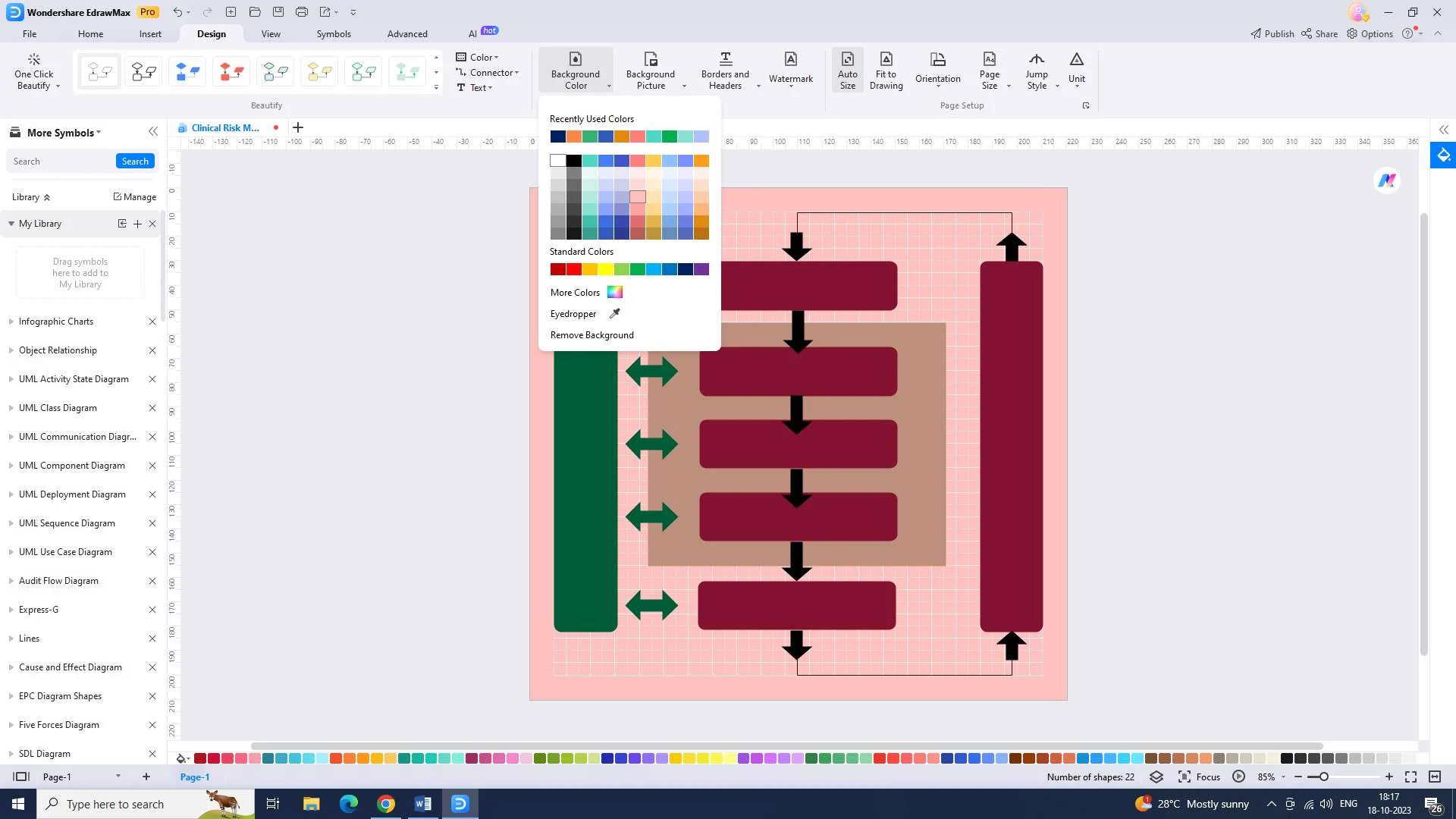 customizing the template