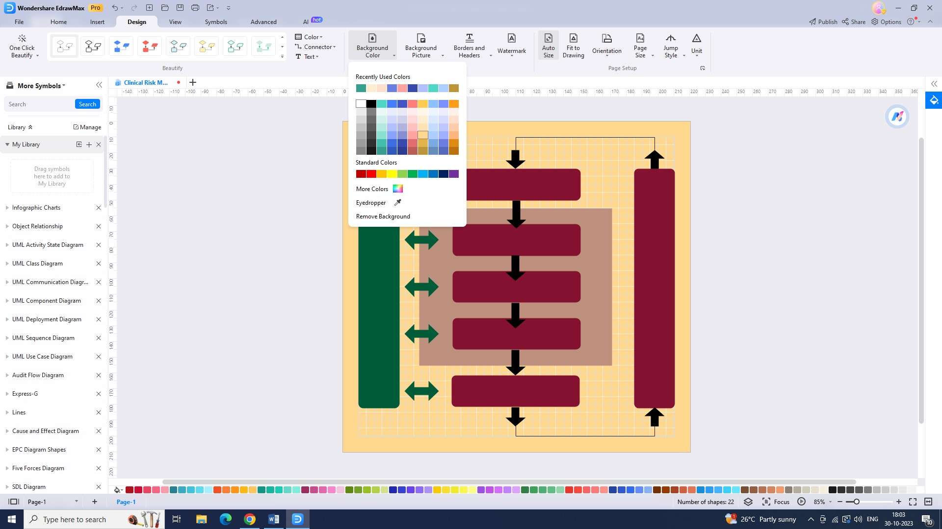 customizing the template