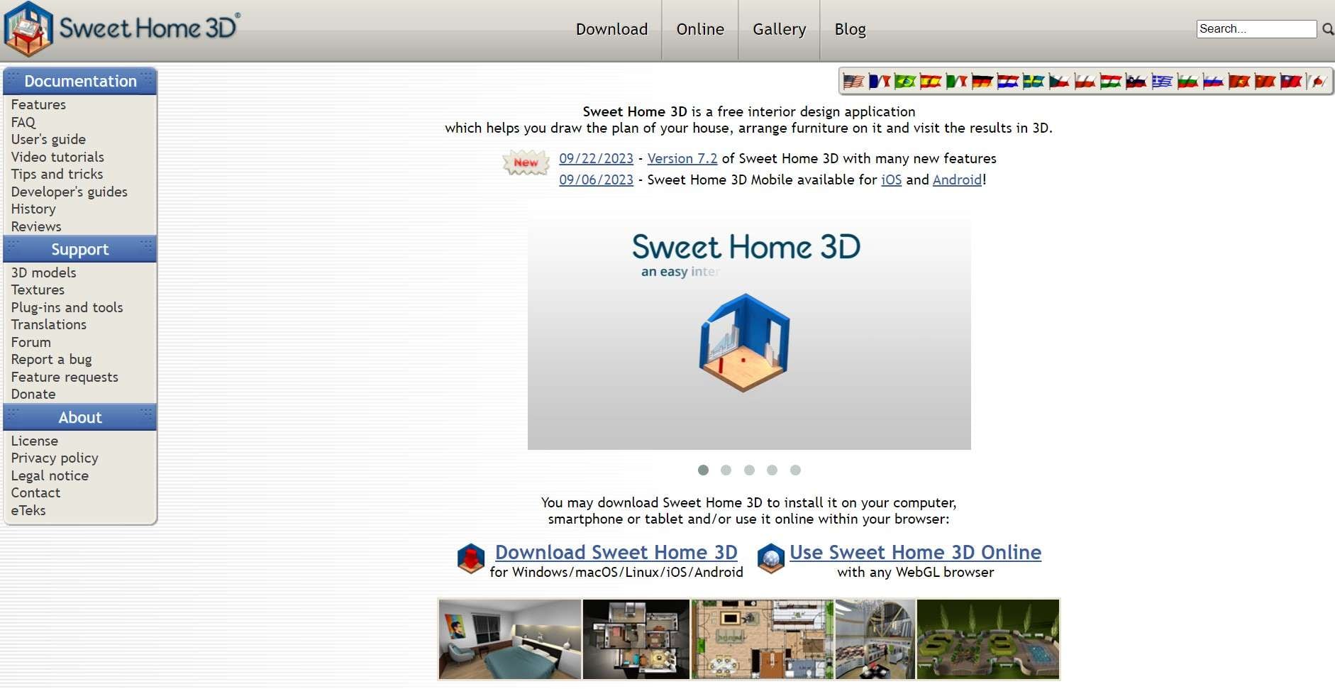 sweet home 3d room planning tool