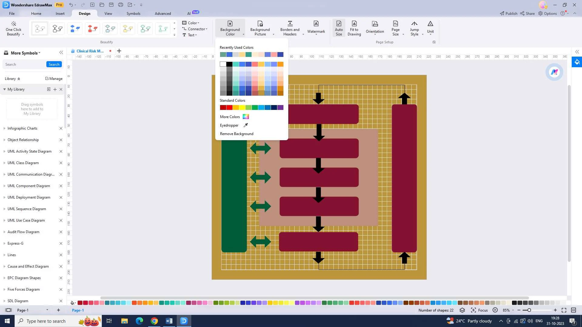 customizing the template