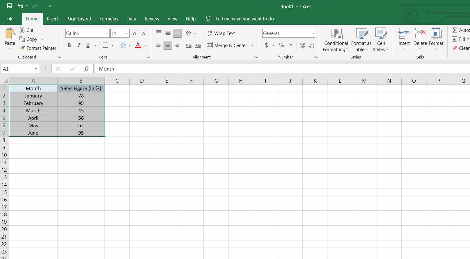 add data values on excel spreadsheet